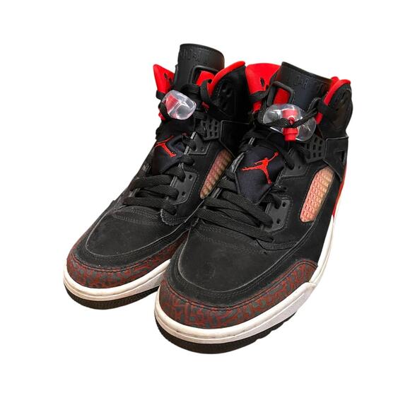11 Nike Jordan Spizike GS Black University Red 316371-060 High Top Sneakers main image 7